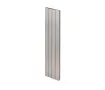 Дизайнерский радиатор LOJIMAX коллекция KALSEDON DOUBLE 1800x375 мм, INOX SATIN