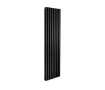 Calorifer decorativ LOJIMAX, colectie BELLA DOUBLE 400 mm. 404 mm. negru mat