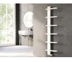 Uscător de prosoape decorativ LOJIMAX, colecția LION Lățime 485 mm. Înălțime 300 mm. alb mat