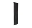 Calorifer decorativ LOJIMAX, colectia BAMBOO inaltimea 700 mm. latimea 239 mm. BLACK MATT ANODISING