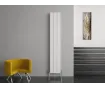 Calorifer decorativ CARISA, colecția MONZA DOUBLE, 1800x280 mm, ALB