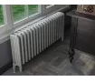 FLOOR STANDING ALUMINUM RADIATOR GRANDE LUX высота 300 мм. ширина 1025 мм. черный мат