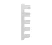 Uscător de prosoape decorativ LOJIMAX, colecția NUMMO Lățime 1700 mm. Înălțime 400 mm. negru mat