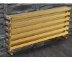 ALUMINUM HORIZONTAL RADIATOR LAPIS HRZ высота 1900 мм. ширина 311 мм. черный мат