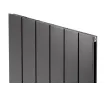 Calorifer decorativ LOJIMAX, colectia  KALSEDON DOUBLE высота 300 mm. ширина 280 mm. antracit mat