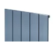 Дизайнерский радиатор LOJIMAX коллекция KALSEDON 1600x470 мм, BLUE SATIN