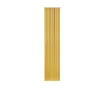 Calorifer decorativ LOJIMAX, colectia BAMBOO inaltimea 500 mm. latimea 359 mm. GOLD MATT ANODISING