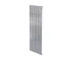 Calorifer decorativ LOJIMAX, colectia BAMBOO inaltimea 300 mm. latimea 239 mm. CHROME ANODISING