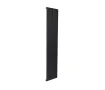 Calorifer decorativ LOJIMAX, colectia  NISH DOUBLE inaltimea 1800 mm. latimea 404 mm. negru mat
