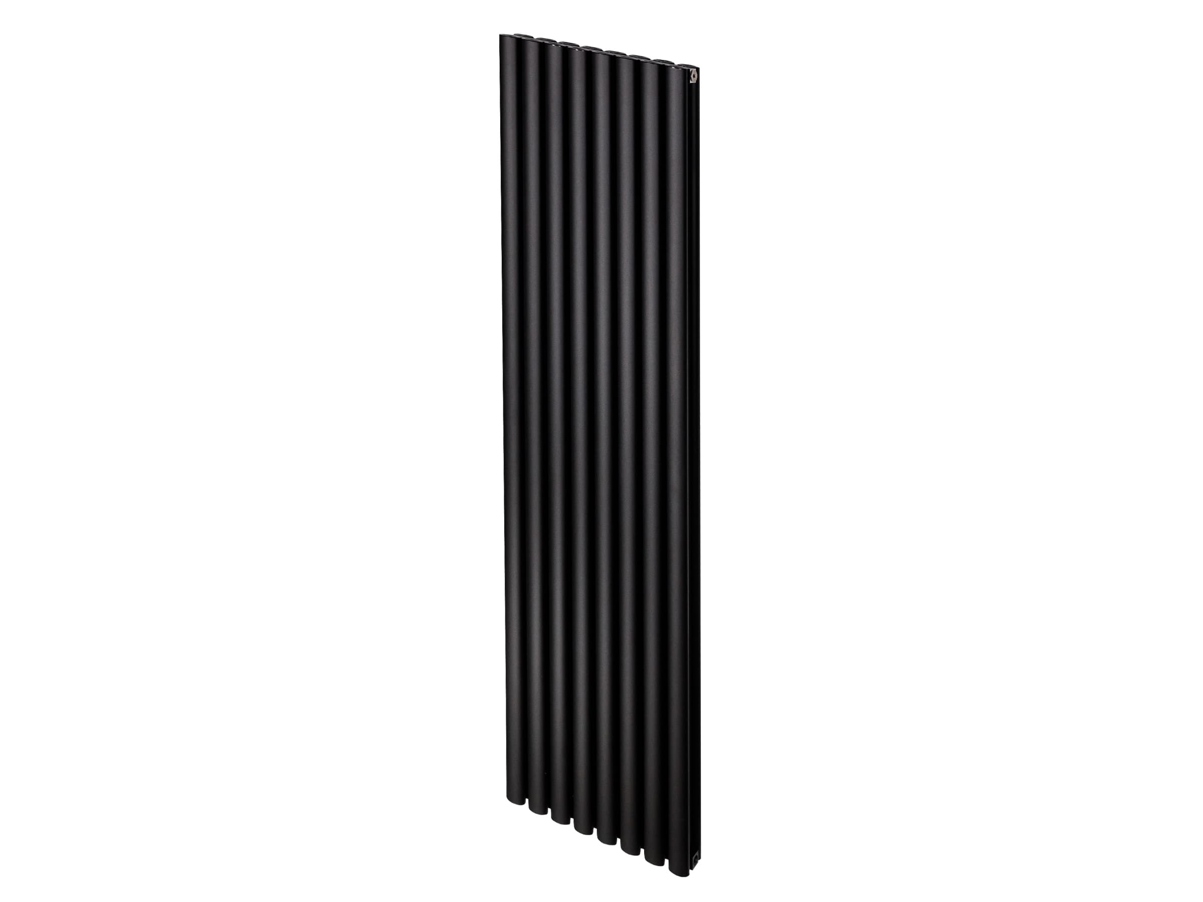 Calorifer decorativ LOJIMAX, colectie BELLA DOUBLE 400 mm. 404 mm. negru mat