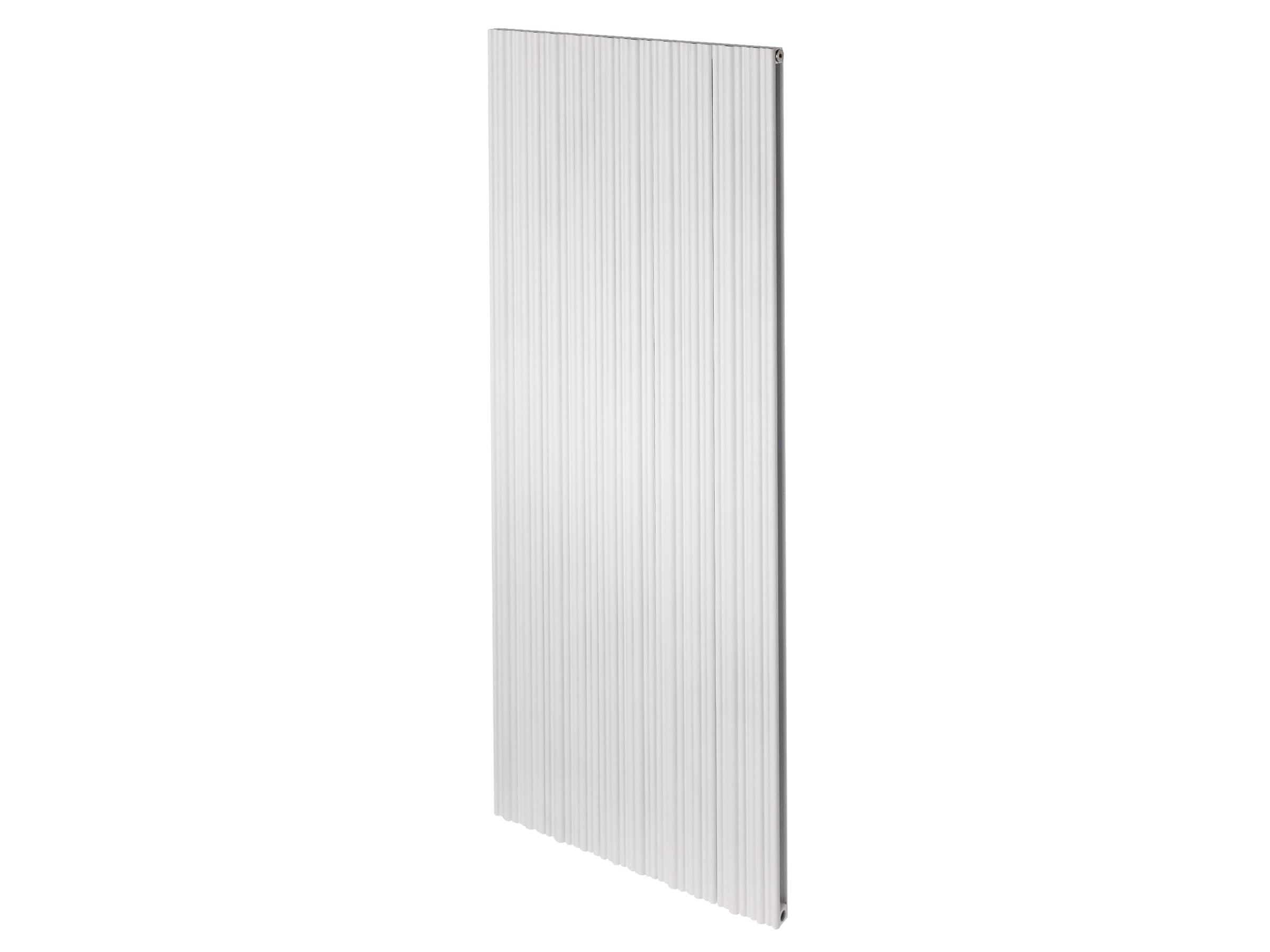 Calorifer decorativ LOJIMAX, colectia BAMBOO DOUBLE inaltimea 300 mm. latimea 239 mm. alb mat