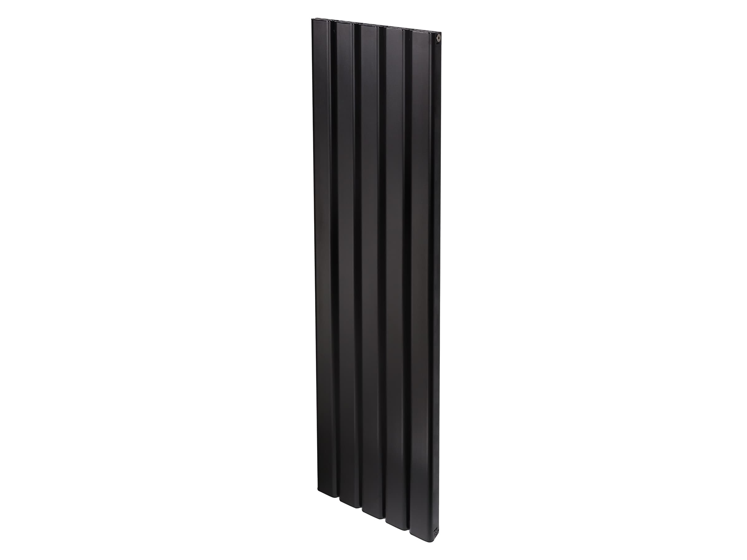 Calorifer decorativ LOJIMAX, colectie DIAMOND DOUBLE 300 mm. 296 mm. negru mat
