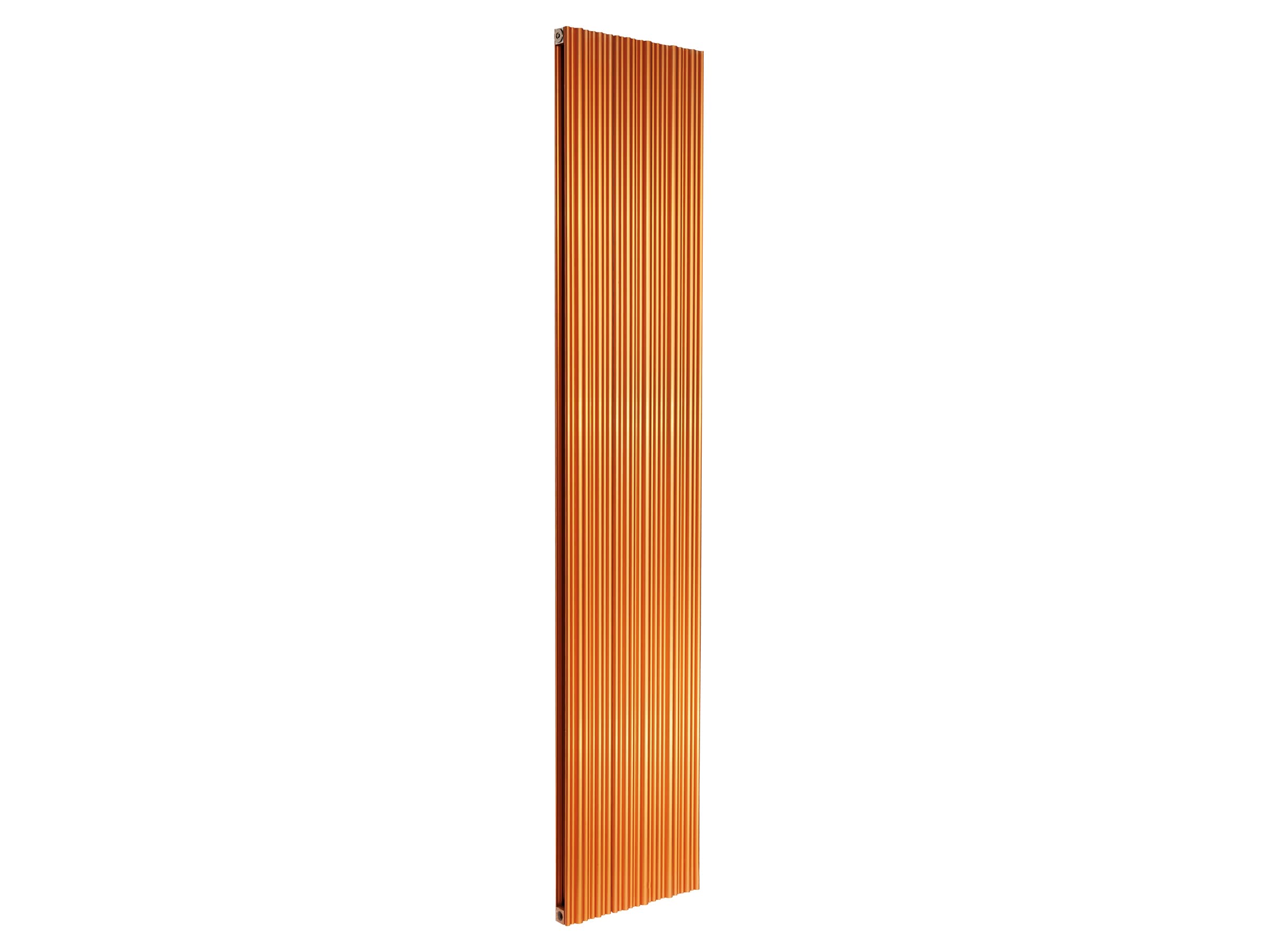 Calorifer decorativ LOJIMAX, colectia BAMBOO DOUBLE inaltimea 500 mm. latimea 479 mm. COPPER MATT ANODISING
