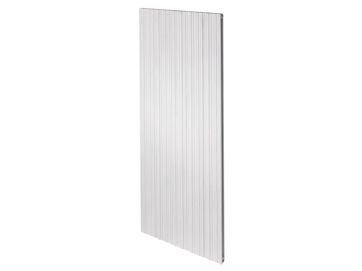 Calorifer decorativ LOJIMAX colecția BAMBOO DOUBLE 1400x479 mm, Alb