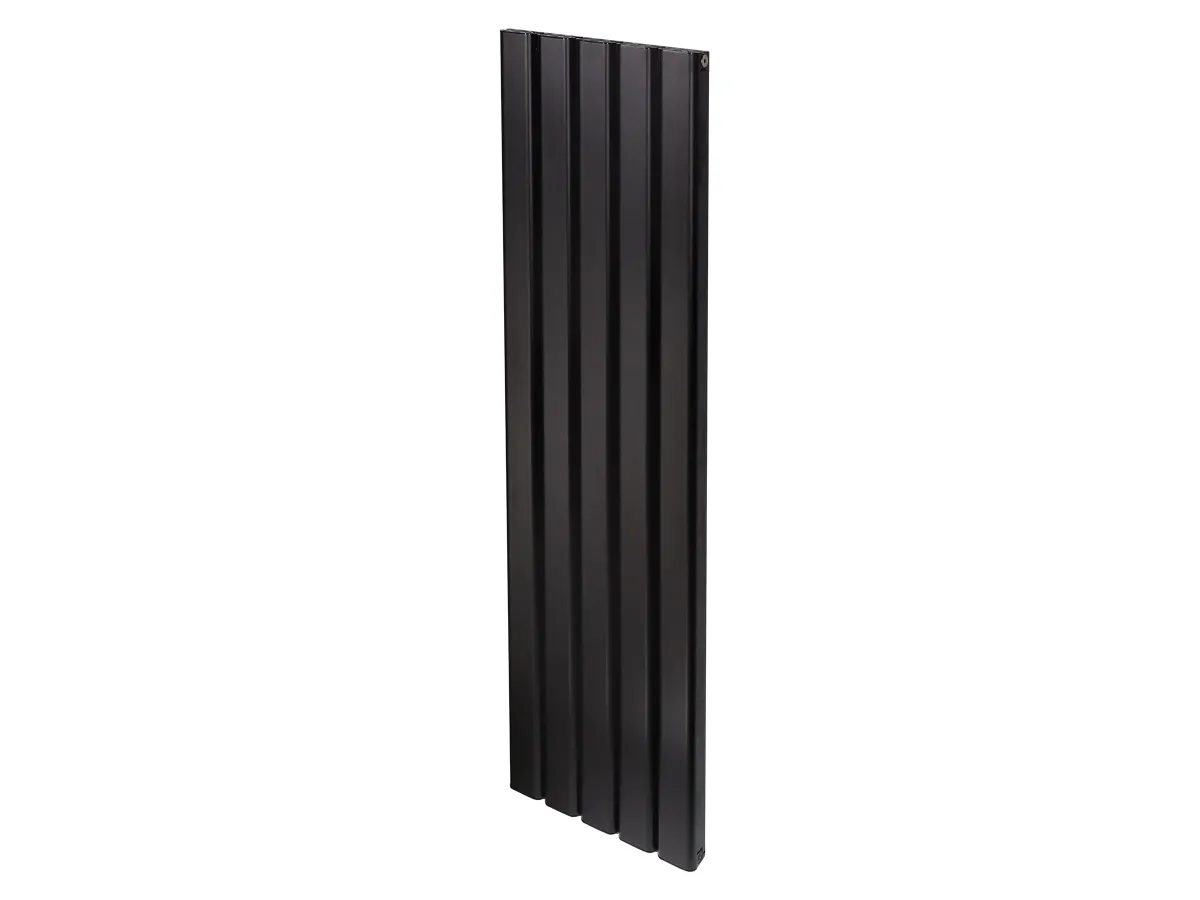 Calorifer decorativ LOJIMAX colecția DIAMOND DOUBLE 1400x496 mm, Negru