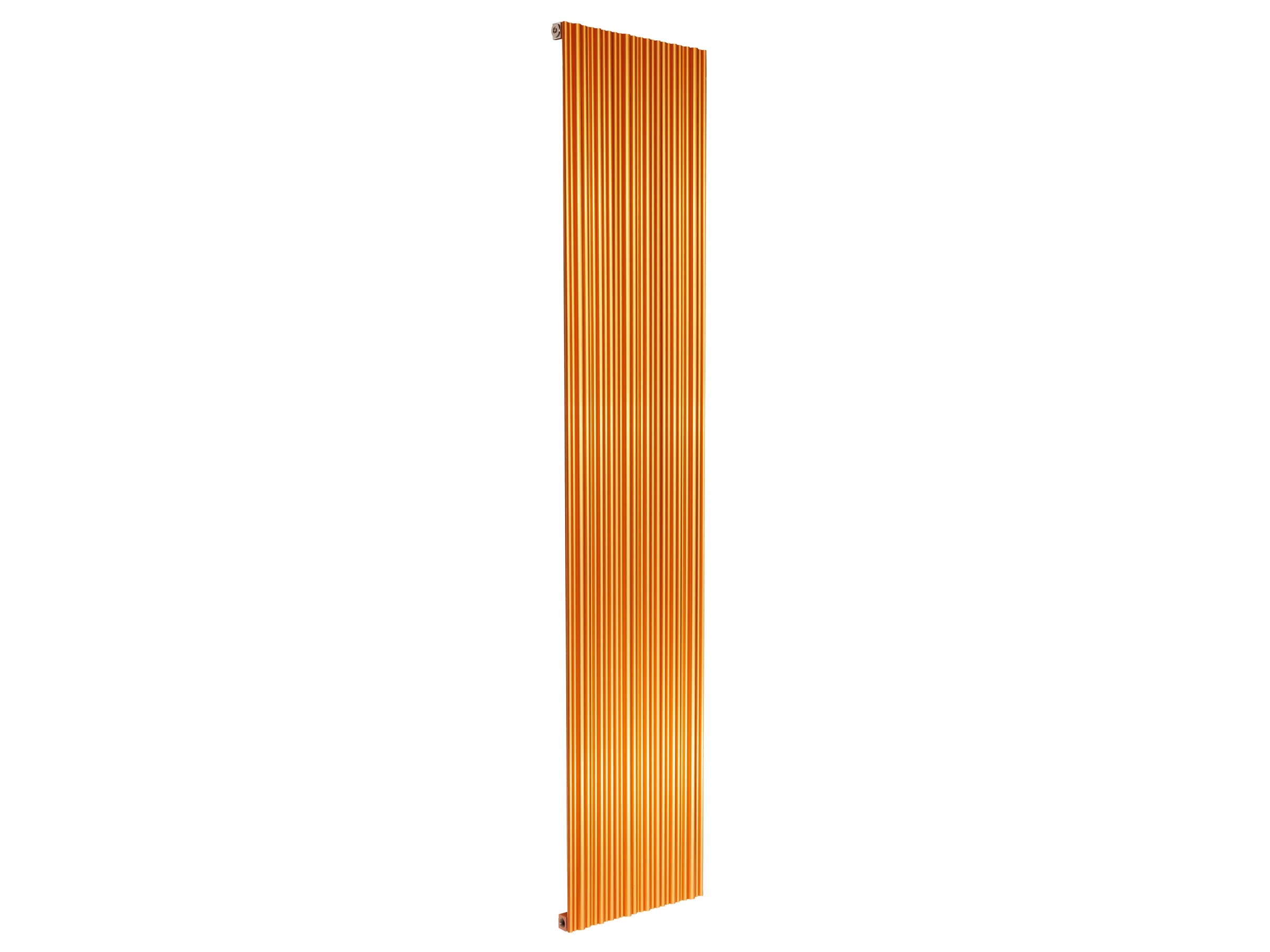 Calorifer decorativ LOJIMAX, colectia BAMBOO inaltimea 500 mm. latimea 359 mm. COPPER MATT ANODISING
